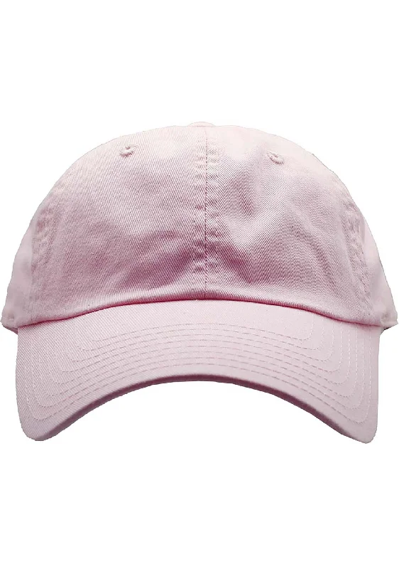 Washed Slouch Raglan Hat in Pink