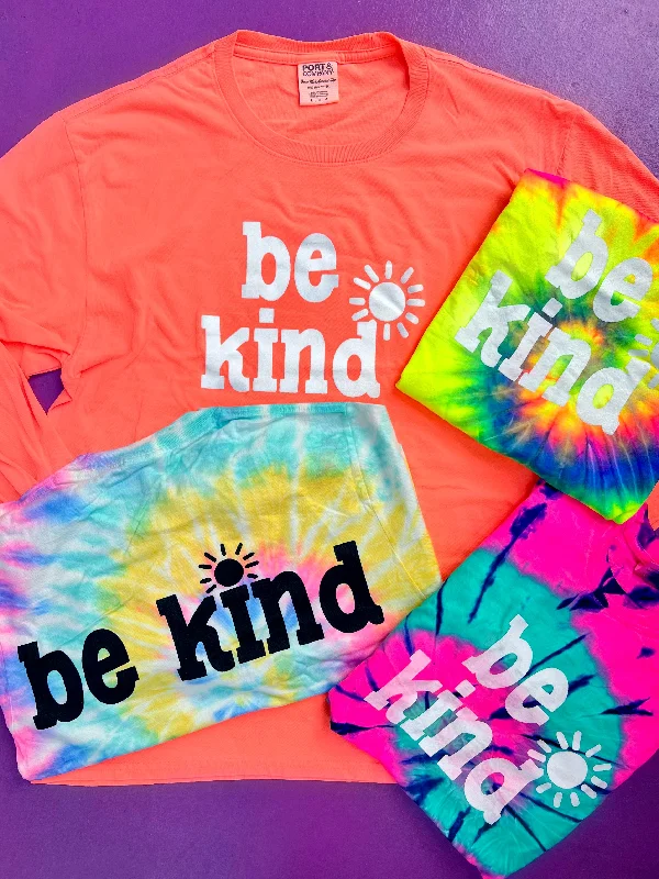 Be Kind Blooper Long Sleeve Tee