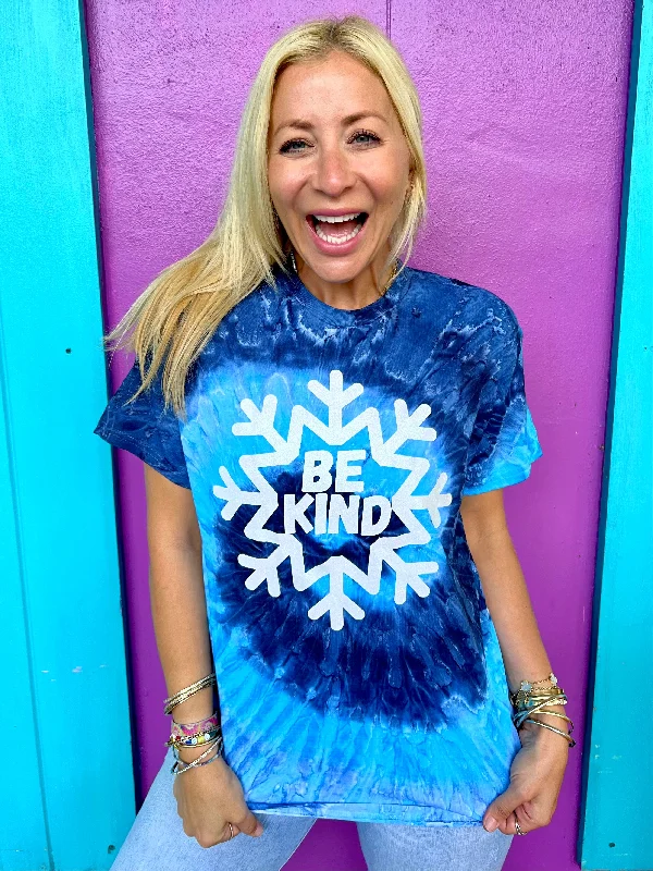 Be Kind Glitter Snowflake Tee