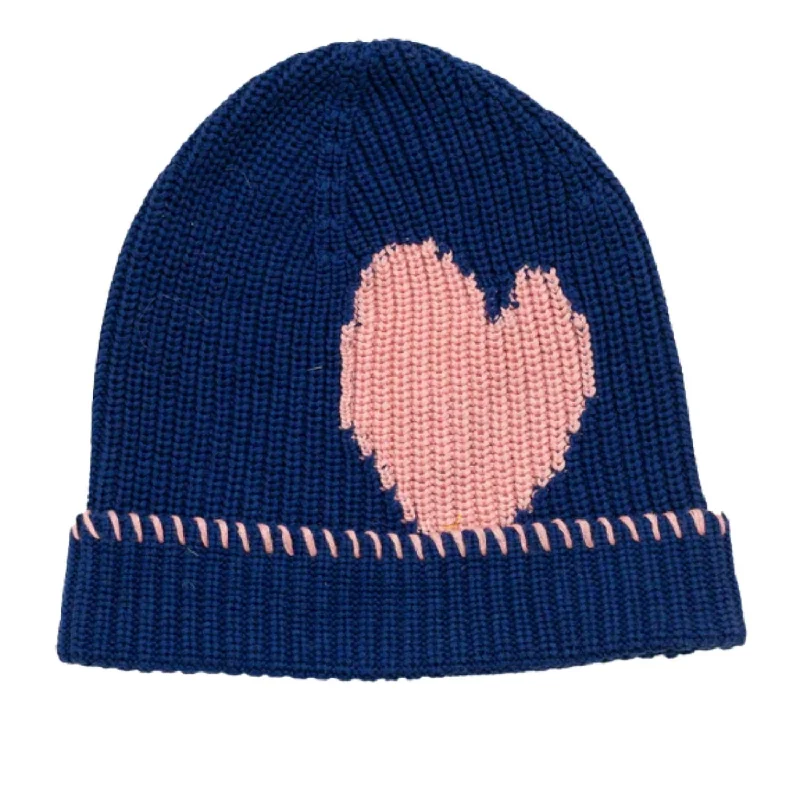 Beanie Max Heart In Concord Blue