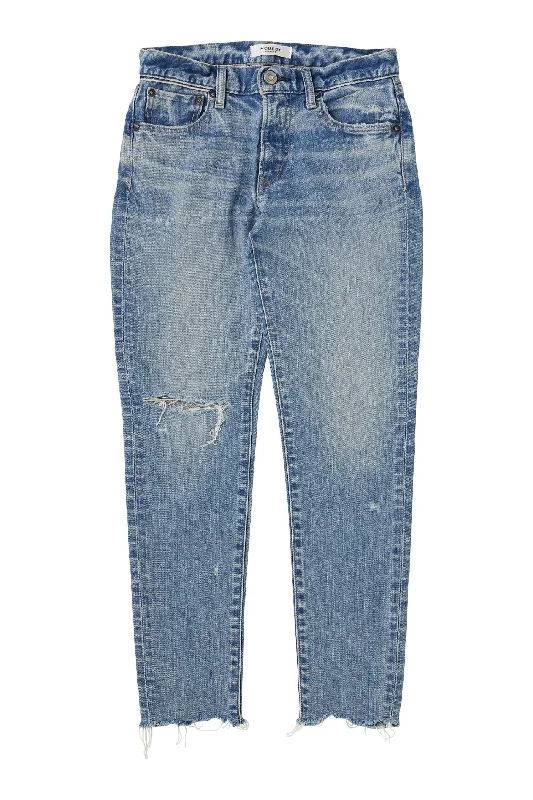 Moussy Denim Depew Skinny Jeans in Light Blue