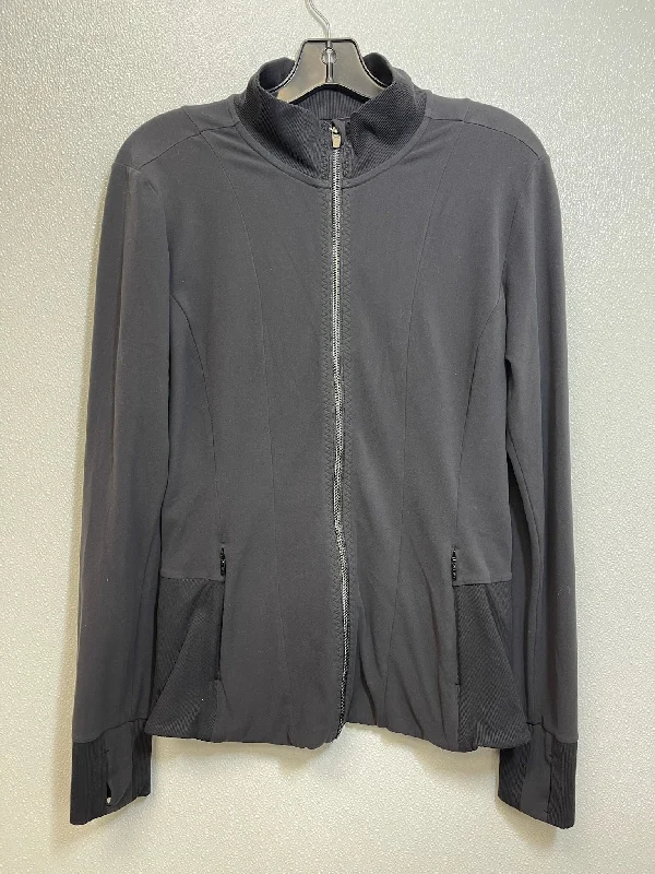 Athletic Jacket By Athleta In Black, Size: M