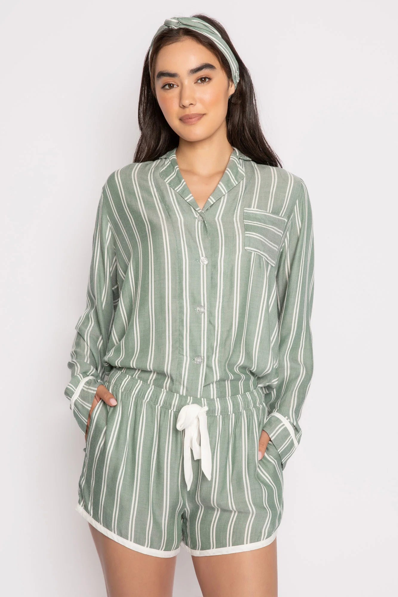 Stripe Hype PJ Set no