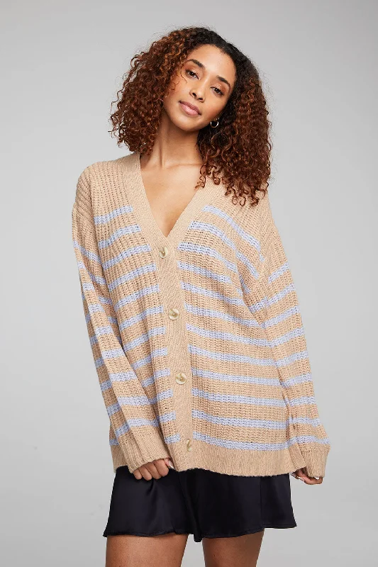 Vibe Fairfax Stripe Cardigan