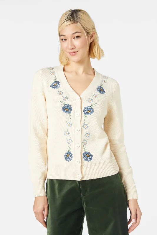 Agnes Embroidered Cardi