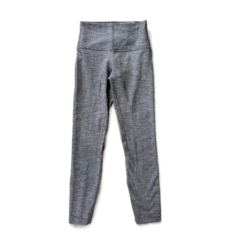 Athletic Leggings Capris By Lululemon In Grey, Size: 4