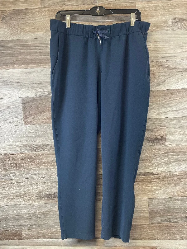 Athletic Pants By Lululemon In Navy, Size: 10