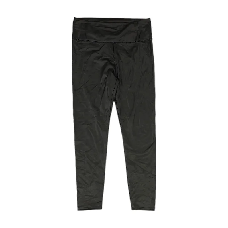 Black Solid Pants