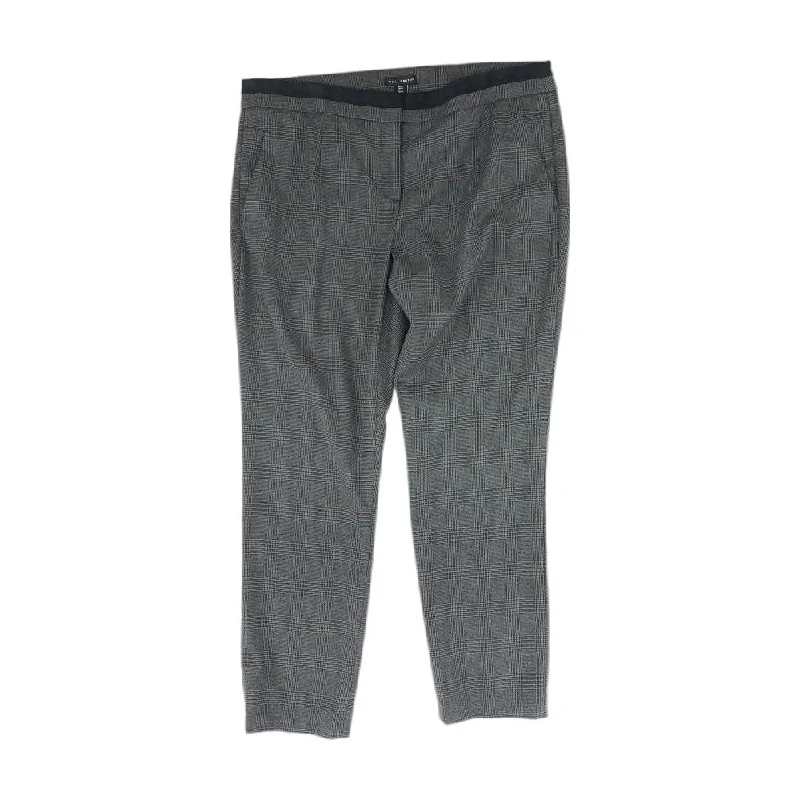 Charcoal Houndstooth Dress Pants