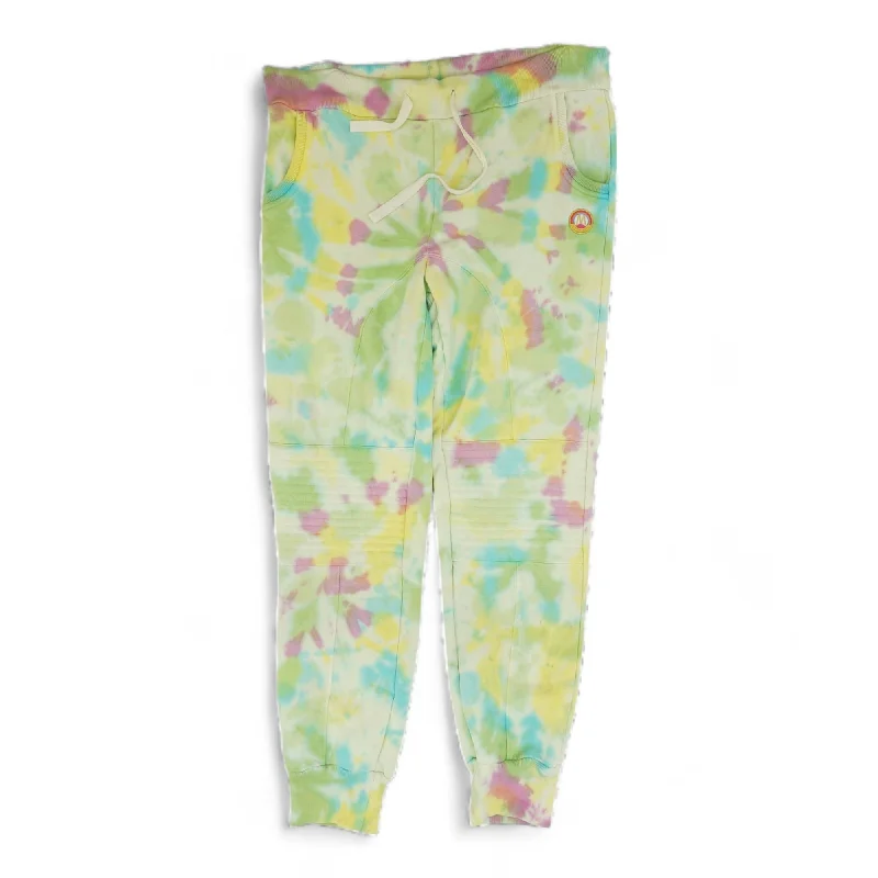 Green Tie Dye Joggers Pants