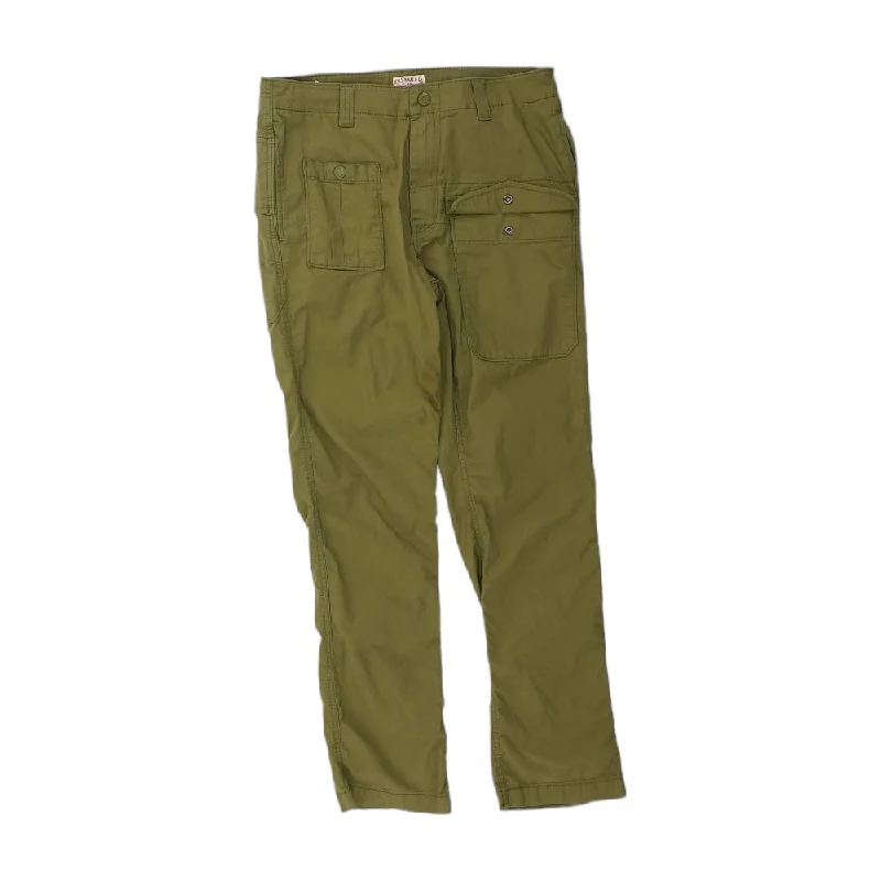 Olive Solid Pants