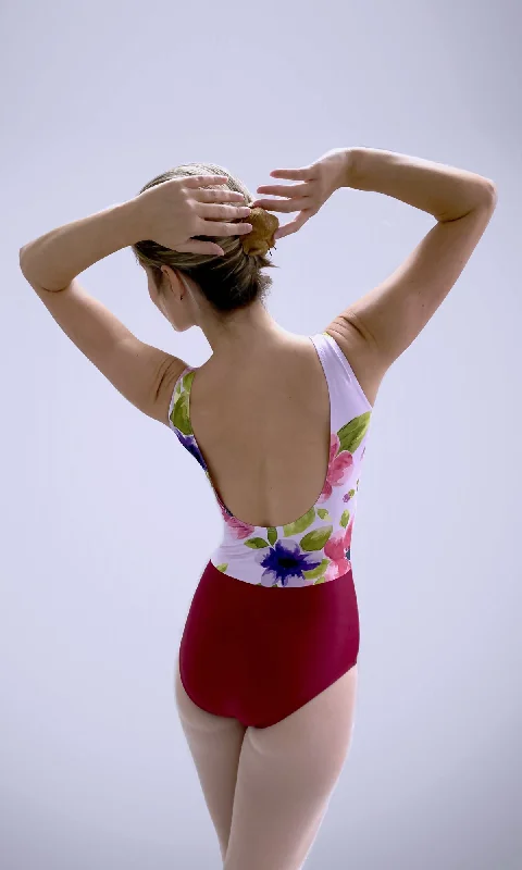 Calathea Anemone ballet leotard