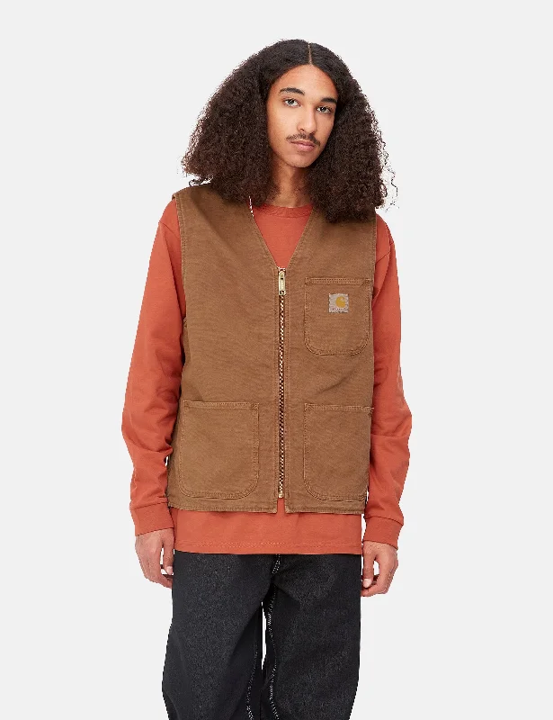 Carhartt-WIP Arbor Vest - Tamarind Brown