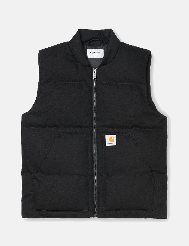 Carhartt-WIP Brooke Vest (Organic Cotton) - Black