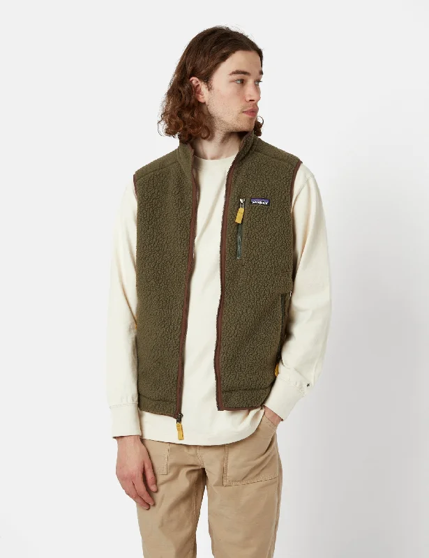 Patagonia Retro Pile Vest - Basin Green