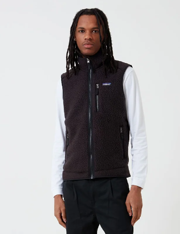 Patagonia Retro Pile Vest - Black