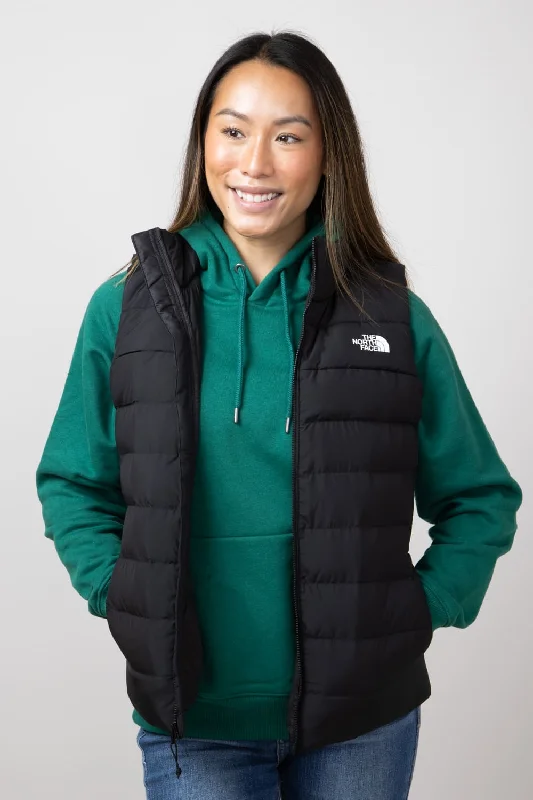 The North Face Aconcagua 3 Vest for Women in Black | NF0A84JP-4H0