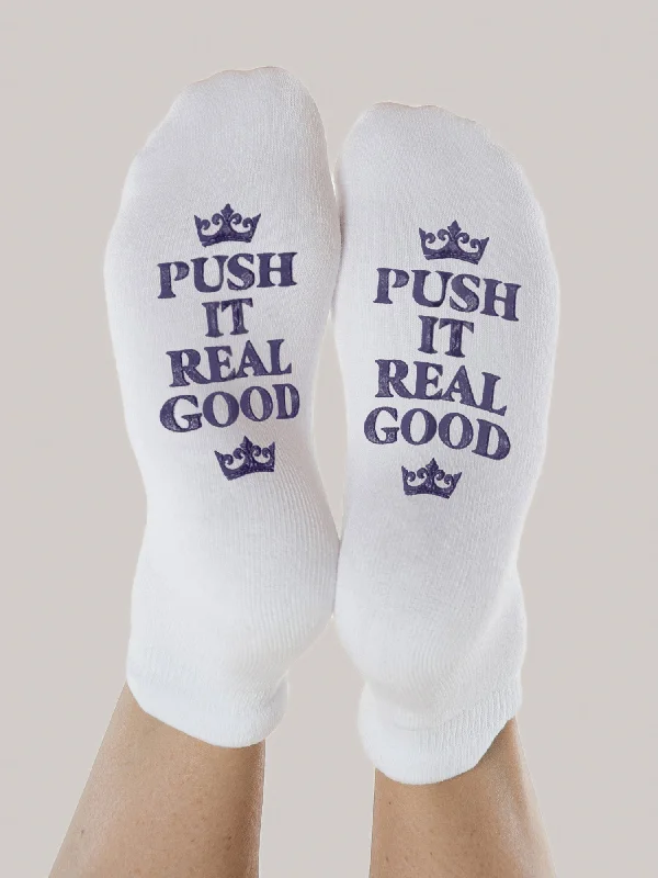 Labor & Delivery Socks | Push It Real Good