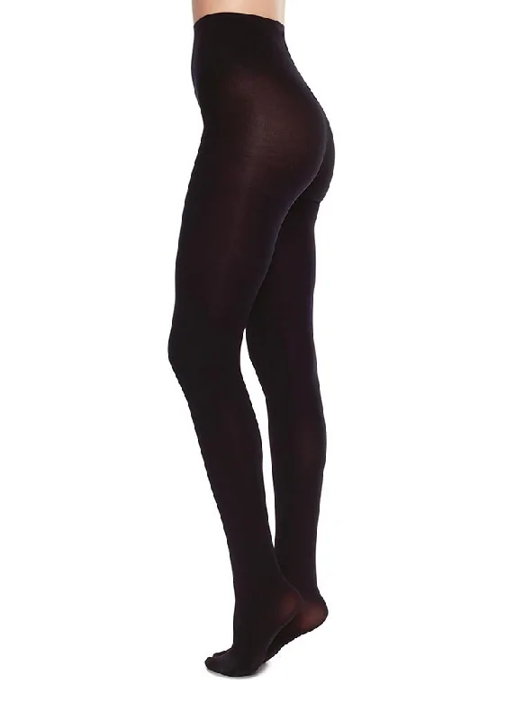 Lia Premium Tights in Black from Swedish Stockings