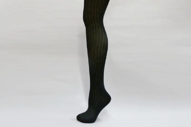 Ribbed Wool Stockings